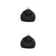 thumbnail image 4 of Monstrate Agregue un toque de estilo a la sala de estar Sofás perezosos Funda para silla con estilo Puff Sofá negro negro 2Conjunto, 4 of 6