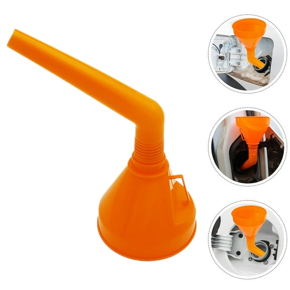 PBPBOX Right Angle Funnel Funnel Orange Thickened Material 1Set