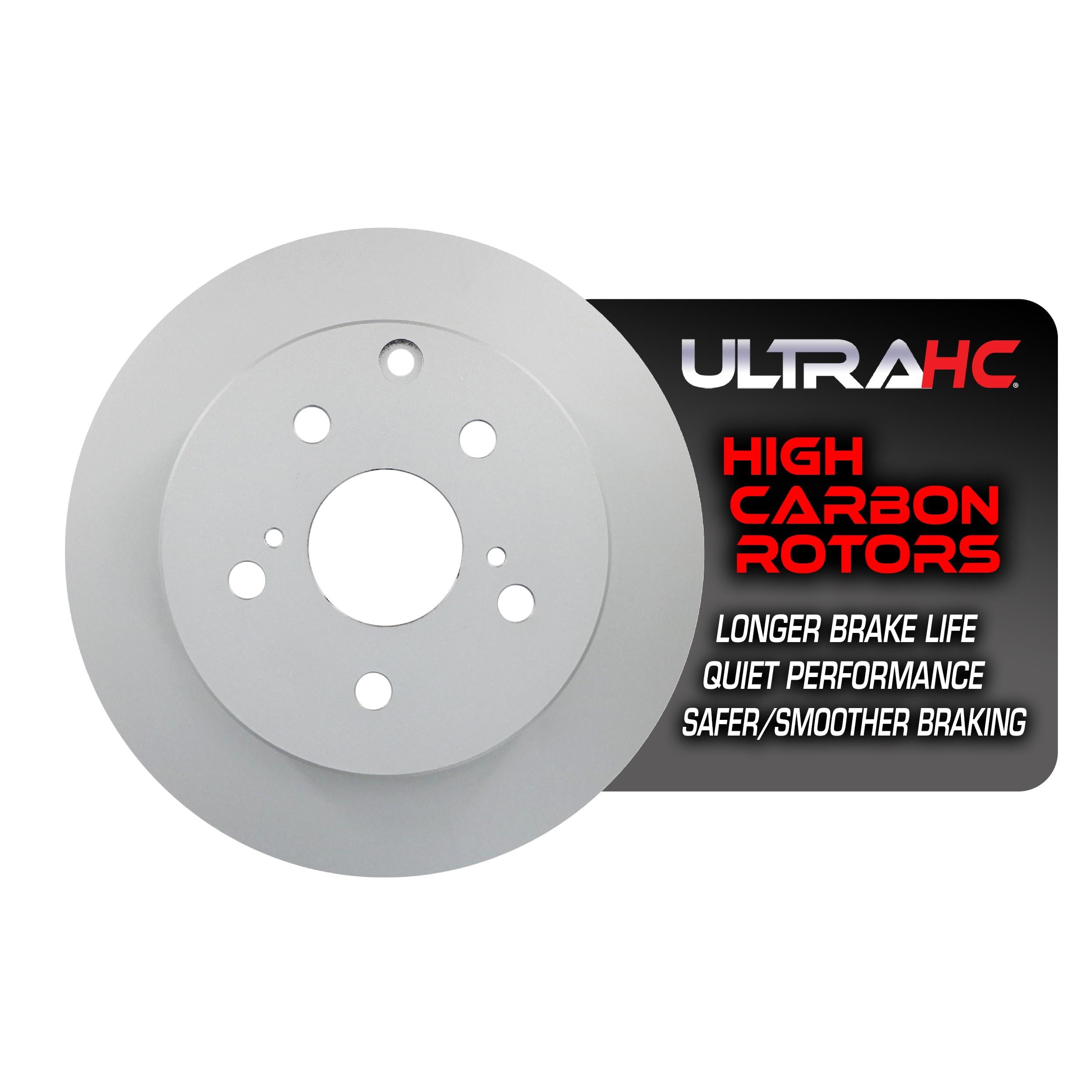 Ultra High Carbon 700 Brake Kits, Rear UHCK7184, Toyota RAV4 2018-2006
