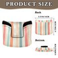 thumbnail image 2 of Haosy Soft Color Striped Golf Mallet Putter Cover Strong Magnetic Leather Golf Club Headcover Closure, 2 of 7