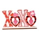 thumbnail image 3 of Letrero de mesa de San Valentín, decoración de mesa de madera, centro de mesa romántico, Forma de X, 3 of 7