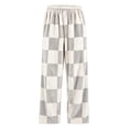 thumbnail image 5 of Mifsaly Women's Plaid Pajama Pants Elastic Waist Flannel Pant Lounge Pj Bottoms Classic Winter Sleeping Warm Clothing with Pockets, 5 of 7