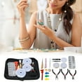 thumbnail image 4 of Jewelry , Earring Making Supplies Stainless Steel And Plastic Portable  For Repairing For Jewelry Making For Beading, 4 of 8