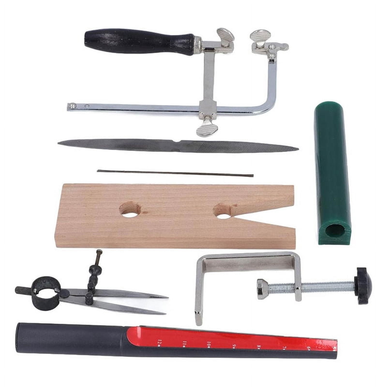 Jewelry Wax Ring Making Casting Tool Kit, Ring Wax Carving Tools Wax Ring Sizer Wax Tube File Jewelry Ring Saw Frame