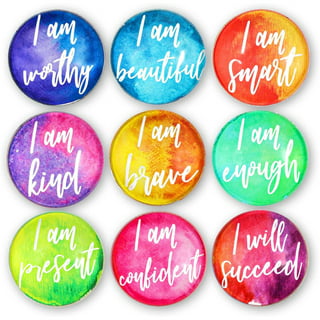 1000 Pcs Kindness and Vibes Stickers Kind Sticker Positive Affirmation  Stickers Inspirational Motivational Sayings Encouraging Colorful Assortment