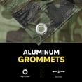 thumbnail image 3 of BOEN Multi-Purpose Poly Tarp, 10 ft x 10 ft, 5 Mil Thick, Camo, 3 of 4