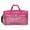 Greek Key Fuchsia White, variant on Classic Prints 22-Inch Carry-On Duffle Bag with Adjustable Shoulder Strap - Surf