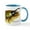 White/Blue Inside, variant on CafePress - Hercules Beetle Mug - 11 oz Ceramic Mug - Novelty Coffee Tea Cup