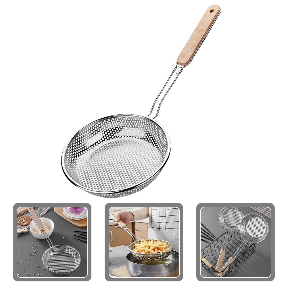 Stainer Steel Strainer Filter Spoon Metal Colander Kitchen Scoop ...