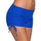 thumbnail image 4 of Soidarity Bañador de cintura baja con correa lateral de color liso para mujer Traje de baño Azul oscuro L Soidarity OD001260-21, 4 of 6