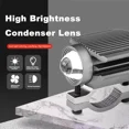thumbnail image 4 of Faros Auxiliares Led Blanco Amarillo Estrobo Para Carro Moto, 4 of 8