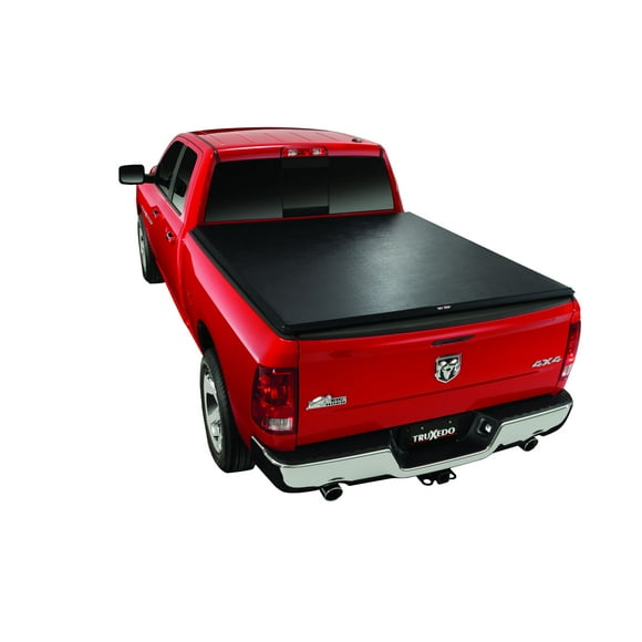 Truxedo Tonneau Cover 279601 TruXport; Soft Roll-Up Hook And Loop; Lockable Using Tailgate Handle Lock; Black; Vinyl