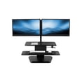 thumbnail image 3 of Mount-It! Standing Desk Converter with Dual Monitor Mount Aluminum MI-7914, 3 of 4