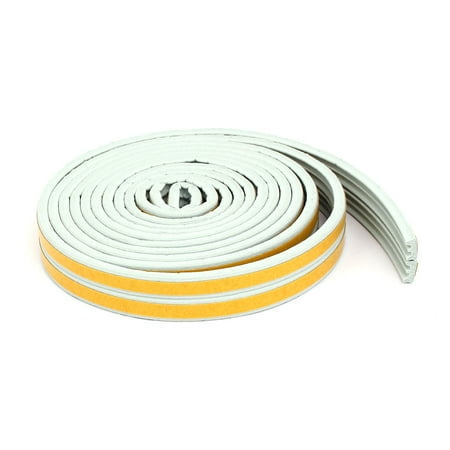 2.5M 8.2 Feet EPDM Foam Rubber E Type Weatherstrip Seal Strip Gray 2pcs