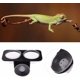 thumbnail image 1 of Tazón de alimentación, comedero para reptiles, tazas de alimentación para reptiles dobles, alimentador con ventosa de plástico, 2 uds. ZefeiWu 8390613005564, 1 of 1