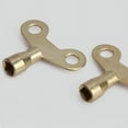 thumbnail image 5 of VOPPV 2pcs Fuacet key For water tap Solid Brass lock Square Plumbing New Water Socket Key Tap Radiator Bleed Faucet Hole Ke Y1N2, 5 of 7