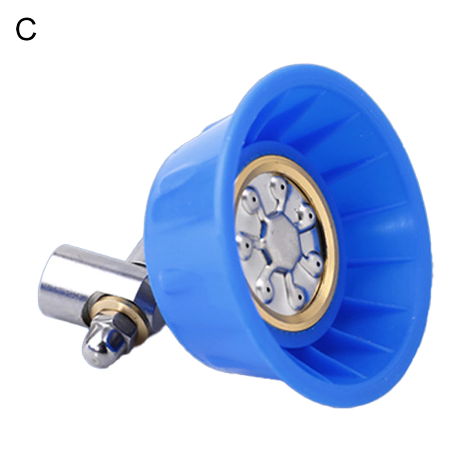 Hadanceo Practical Pressureproof Spray Nozzle 360 Degree 7 Holes