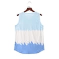 thumbnail image 7 of cfhntfmh Tank Tops for Women Summer V Neck Sleeveless T-Shirts Tops Casual Loose Tie Dye Tees Shirts with Pocket, 7 of 7