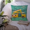 thumbnail image 3 of Carolines Treasures BB5477PW1414 Greatest Adventure Camper Van Fabric Decorative Pillow  14Hx14W multicolor, 3 of 4