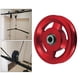 thumbnail image 5 of Ruedas de polea, rueda de polea, polea de gimnasio para gimnasio múltiple para gimnasio, equipo de fitness, pieza de repuesto, puerta de garaje, 95 mm Macarena Polea para equipos de fitness, 5 of 8