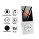 thumbnail image 2 of MP4/MP3 128GB Support Bluetooth Lossless Music Player FM Radio Recorder Sport, 2 of 5
