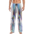 thumbnail image 2 of Blue Daisy Flower Men's Pajama Pants Lightweight Sleepwear Bottom Lounge Pants, 2 of 6