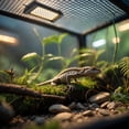 thumbnail image 2 of ECKPO Lampe UVB à DEL à Intensité Réglable pour Reptile, Durée UVB de 8000 Heures pour une Durée de Vie Bien Plus Longue, Cycles Réglables de 4/8/12 Heures, Convient aux Tortues et aux Geckos, 4 W, Taille P, 2 of 6