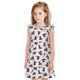 thumbnail image 1 of Fotbe Poodle Dog Vestido de Dormir para Niñas de 3 a 10 Años, Mangas Cortas, Estilo Princesa, Pijama Camisón con Mangas Voladas-Small, 1 of 6