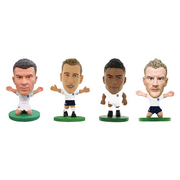 England ensemble de figures SoccerStarz (4 pièces) Comprend Alli, Kane, Lingard & Vardy (2 pouces de hauteur)