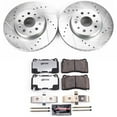 thumbnail image 3 of PowerStop Front Z26 Street Warrior Carbon-Fiber Ceramic Brake Pad and Drilled and Slotted Rotor Kit Fits: CADILLAC CHEVROLET Select Models K7001-26, 3 of 9