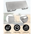 thumbnail image 3 of Skid Steer Attachment Plate Universal Quick Attach Mount Plate Compatible With Kubota,Bob-catSkid Steers and Tractors, 3 of 9