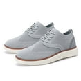 thumbnail image 6 of Men's Breathable On Casual Shoes Comfortable Flat Sole Sneakers For Daily Wear With Jeans Shorts Pants Spring Summer Fall Tall Shoes For Men, 6 of 8