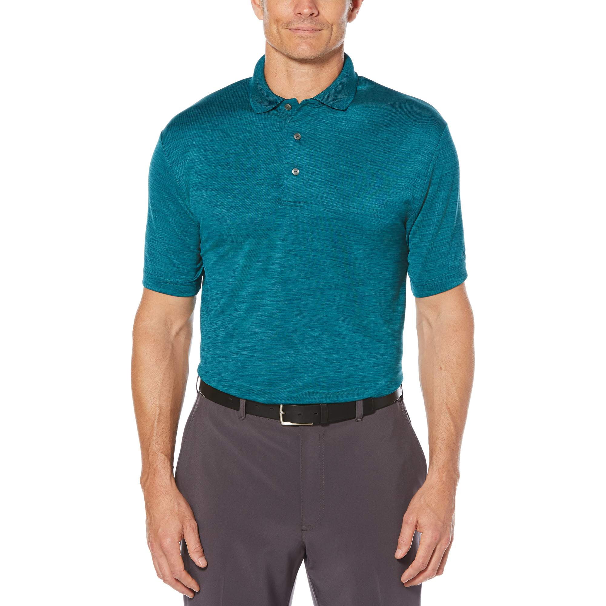 Ben Hogan Men's Performance Short Sleeve Solid Golf Polo Shirt, up to