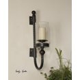 thumbnail image 2 of 19476-Uttermost-Garvin Twist - 26.75 inch Metal Candle Wall Sconce, 2 of 2