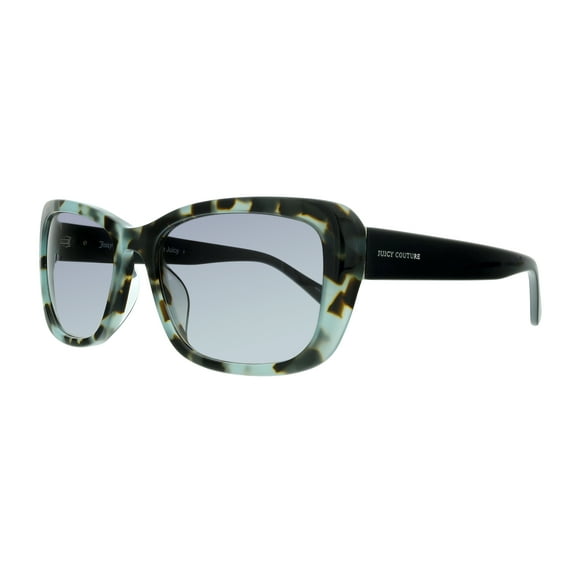 Juicy Couture JU 613/G/S 9O 0XGW Green Havana Cateye Sunglasses for womens