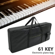 Uanit 61 Key Electronic Piano Bag Rainproof Cloth Oxford Keys Keyboard Case for And Electric Gig Bag Home Textile Storage
