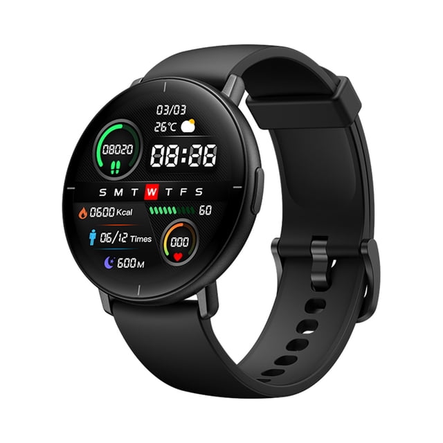 Reloj inteligente Lite Smart Watch Reloj deportivo con pantalla AMOLED de 1.3 pulgadas 15 modos deportivos Monitoreo de frecuencia cardíaca 24h Batería de 230mAh Negro Mibro Reloj inteligente