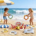 thumbnail image 3 of Floating Ring Set for and Toddler Bath with Five Colorful Toys for Water Play Learning, 3 of 6