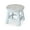 Antique White, variant on Cherry Finish Stool - For Child's Step - In Bedroom - Compact and Sturdy