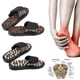 thumbnail image 2 of RV Un par de zapatos para masaje de pies Rotación de pies Zapatillas de acupuntura Sandalias Relajación Estrés Saludable (Tamaño: 44-45) brillar Electrónica, 2 of 5