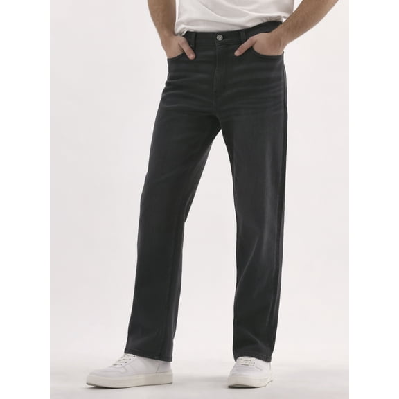 No Boundaries Men's & Big Men's Loose Fit Jeans with Stretch