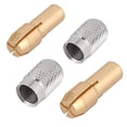 thumbnail image 1 of WHAMVOX Router Collet Chuck 22Pcs Electric Grinder Supplies Copper for Rotary Tools and Pin Vises 3.74x2.75x0.78 Inch, 1 of 5