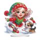 thumbnail image 1 of Kits Adornos para Mesa Ángel Navidad Adultos Principiantes, 1 of 9