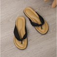 thumbnail image 4 of LEEYNEER Women Sandals Clearance 2023! Women‘s Flip-Flops Extremely Comfy Slides Sandals Fashion Flat Flip Flops Slippers Non-Slip Summer Athletic Outdoor Beach Sandals, 4 of 6