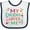 White and Navy, variant on Inktastic My Meema Loves Me Girls Girls Baby Bib