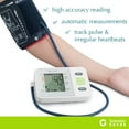 thumbnail image 6 of Clinical Automatic Upper Arm Blood Pressure Monitor - Accurate, FDA Approved - Adjustable Cuff, Large Screen Display, Portable Case - Irregular Heartbeat & Hypertension Detector by Generation Guard, 6 of 8