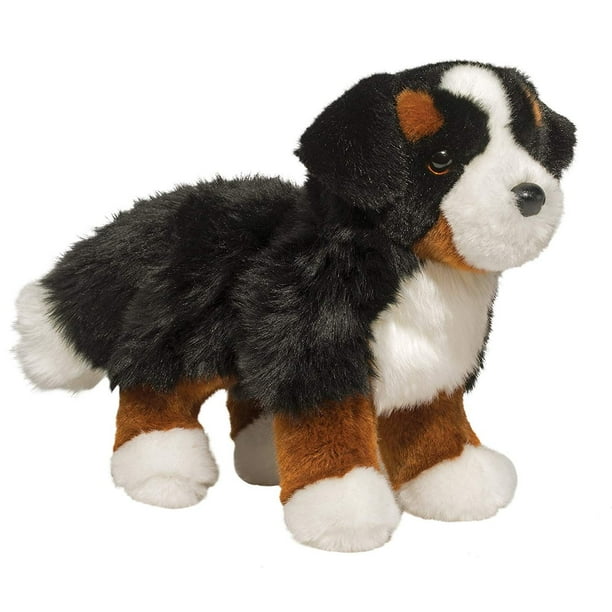 large stuffed bernese mountain dog
