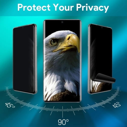 GlassFusion Privacy+ for the Samsung Galaxy S20 (Case Friendly)