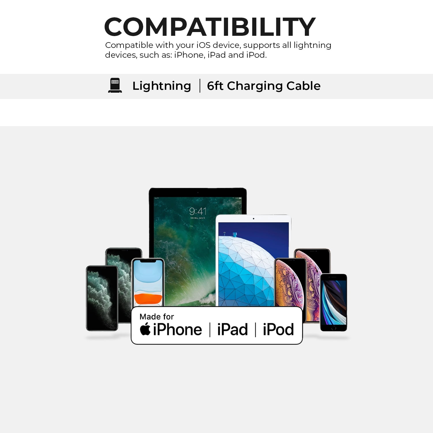 Liquipel Powertek Corduroy USB-A to Lightning - Purple