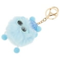 thumbnail image 5 of Unique Bargains 1 Pc Fashion Coal Ball Handbag Charm Bag Accessories Sky Blue, 5 of 5